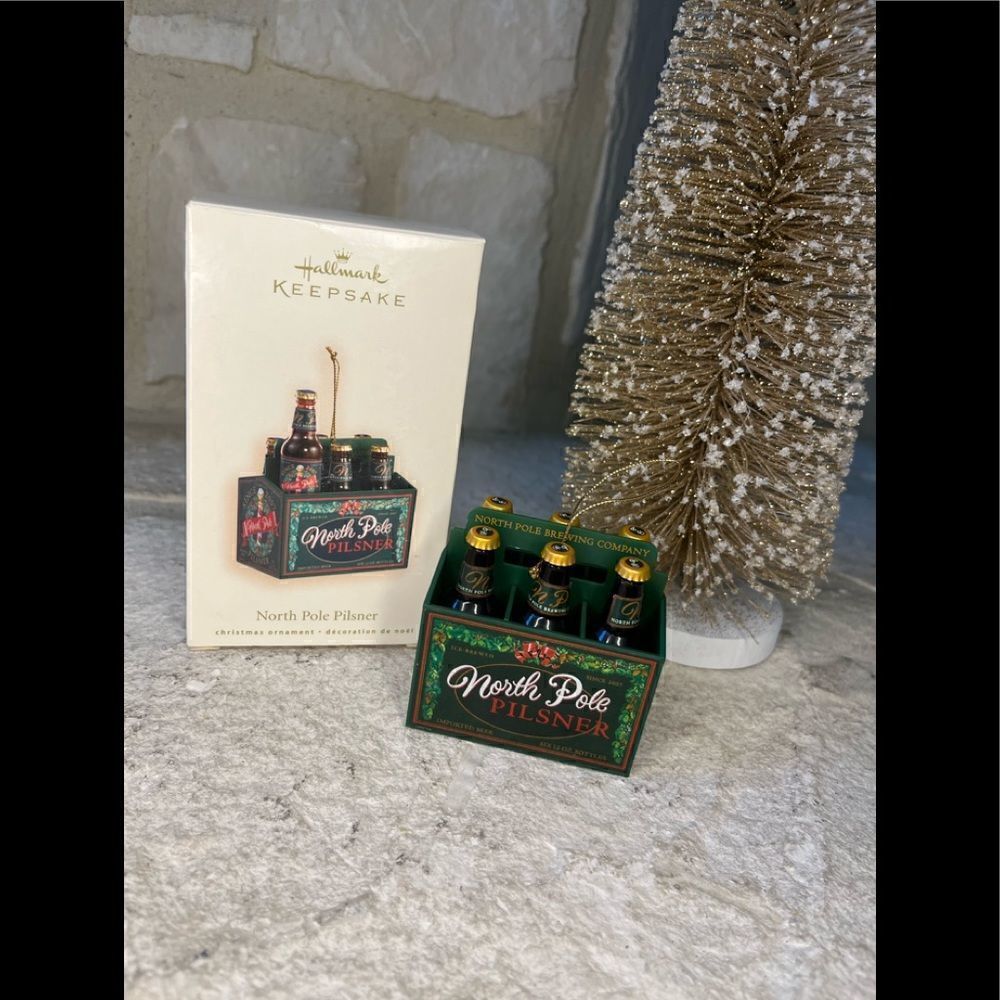 Hallmark Keepsake ornament North Pole Pilsner 2007
